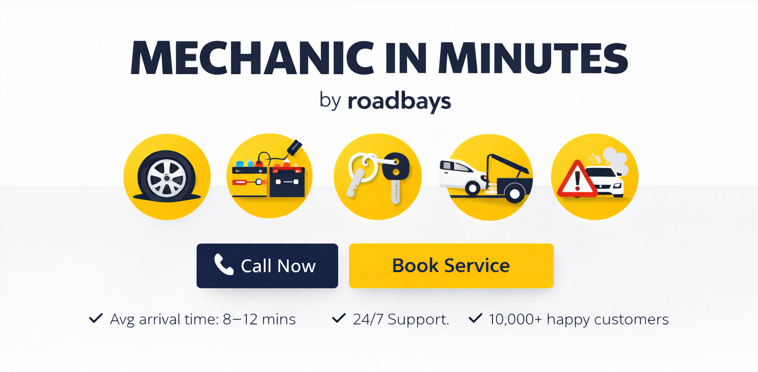 Mechanic in Minutes by roadbays promotional slide